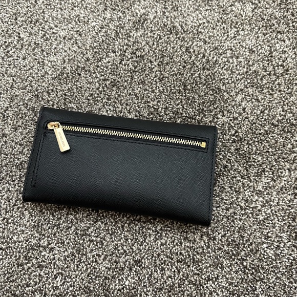 MICHAEL KORS JET SET LEATHER TRI FOLD WALLET - Picture 2 of 3